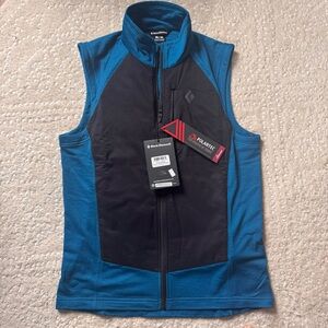 Black Diamond Coefficient LT Hybrid Polartec Vest Men’s M NWT Kingfisher